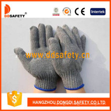 Ce Quality Stretchy Gloves Grey Cotton/Polyester Gloves Dck503